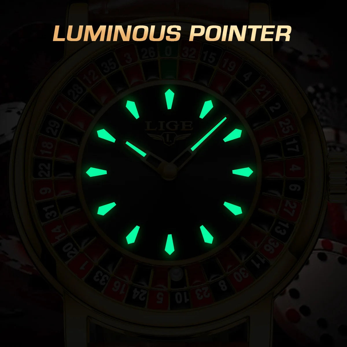 Montre Créatives Cadran Roulette
