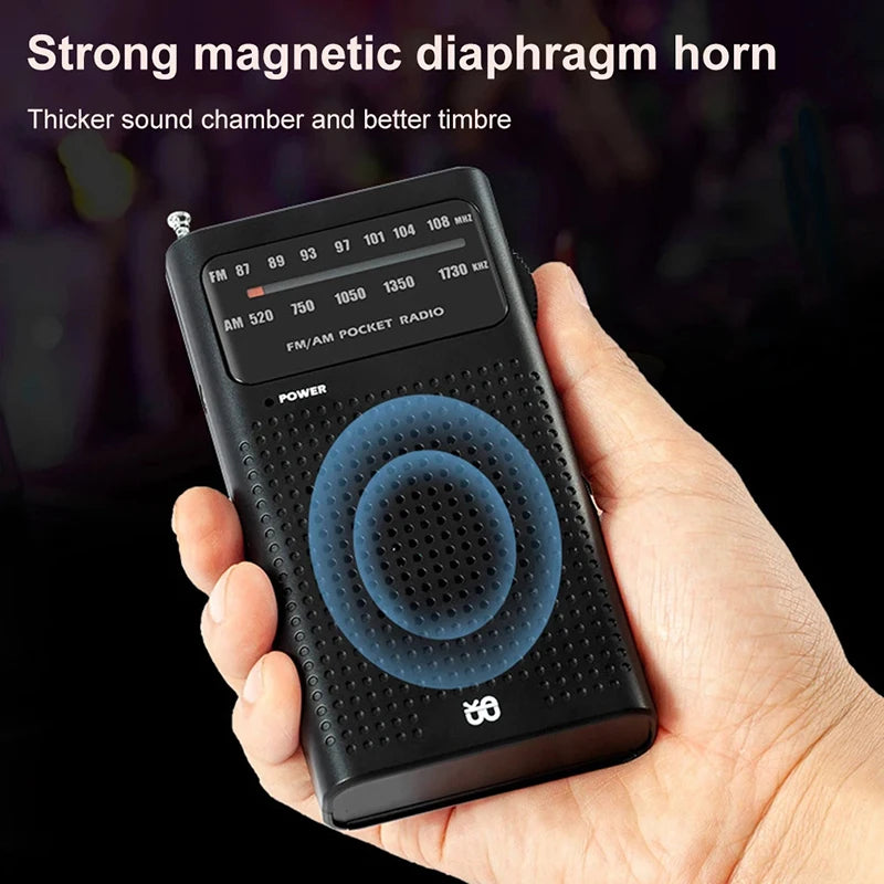 Radio AMFM Portable Excellente Réception