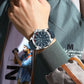 Montre à quartz lumineux pour hommes