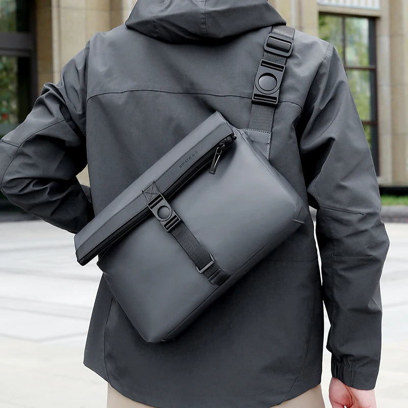 Sac à bandoulière d'affaires rétro pour homme