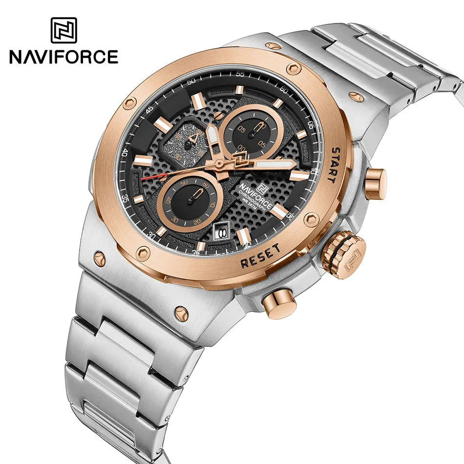 Montre chronographe de luxe pour hommes