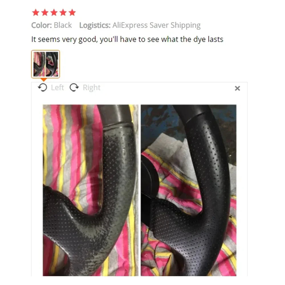 Kit de réparation du cuir noir pour siège de voiture