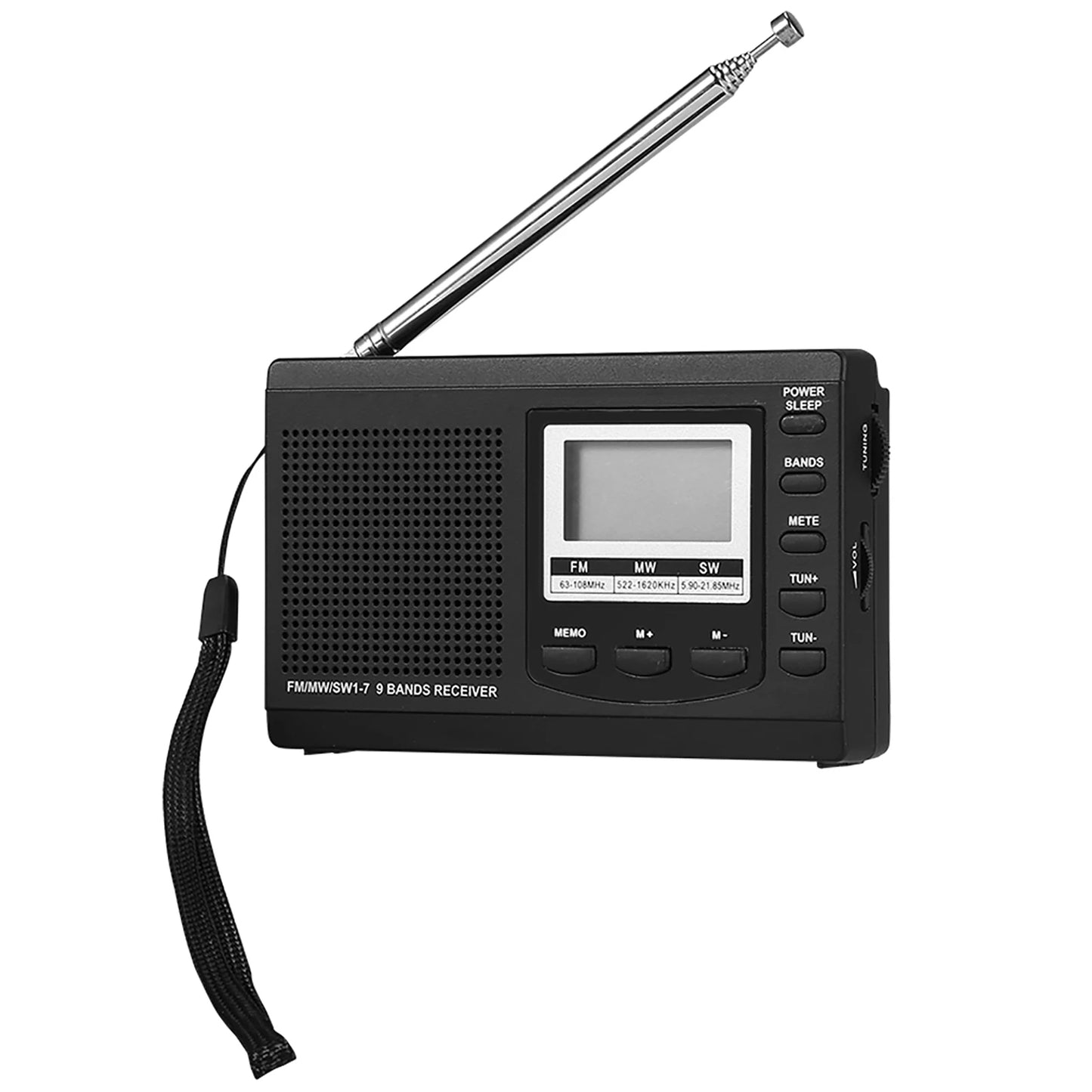 Radio portable avec haut-parleur stéréo