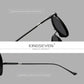Lunettes de soleil à monture ronde pour hommes