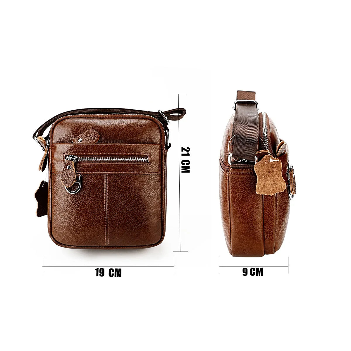 Sac à bandoulière en cuir Pu pour hommes