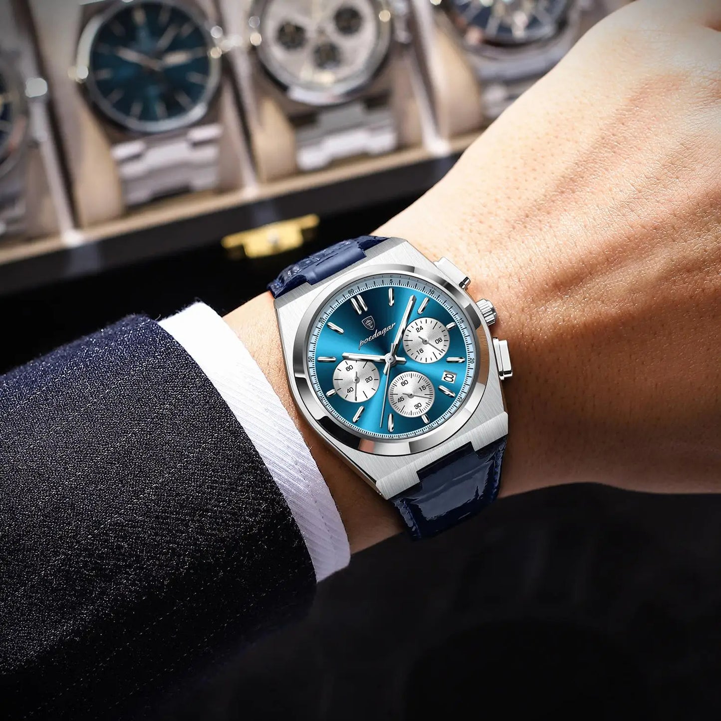 Montre Chronographe de Luxe pour Homme