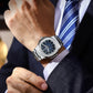Montre Carrée de luxe pour hommes