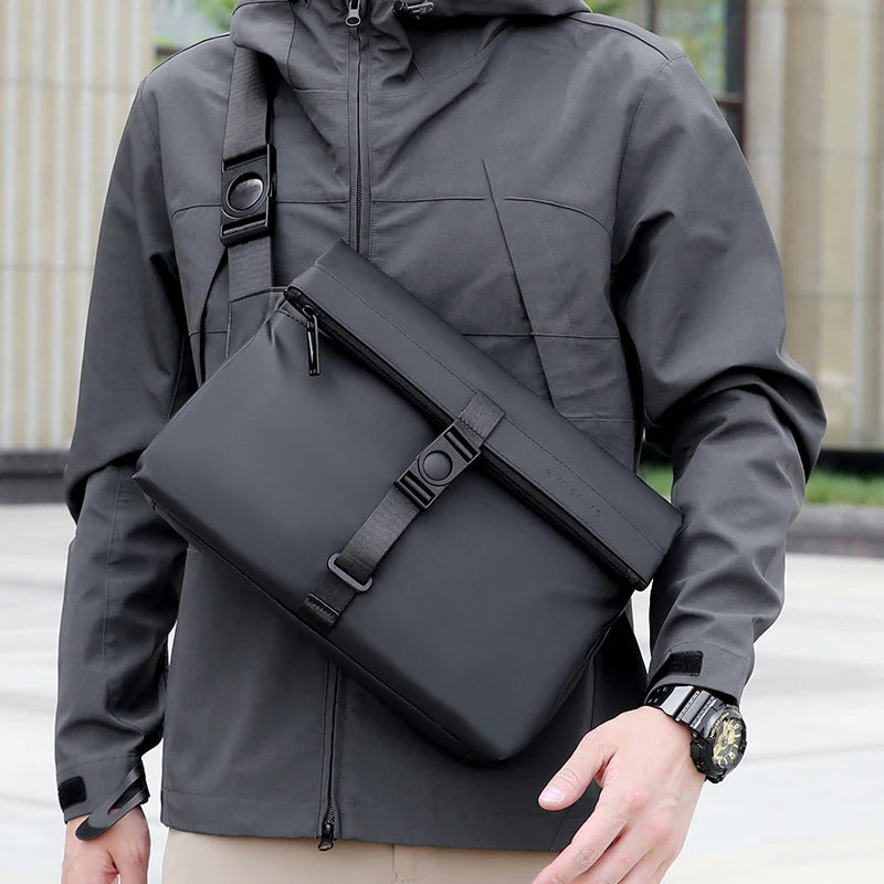 Sac à bandoulière d'affaires rétro pour homme