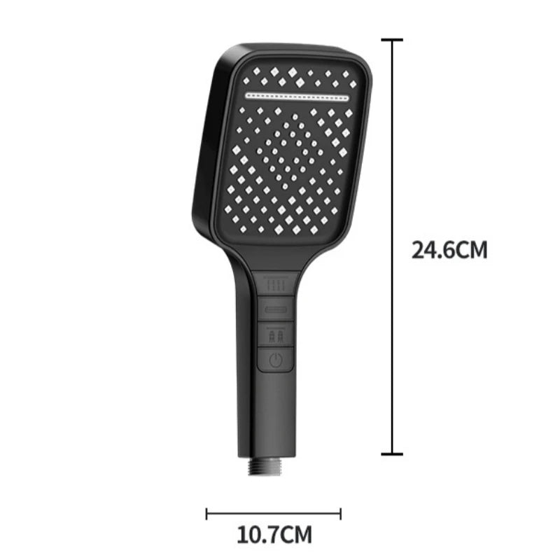 Pommeau de douche Haute pression réglable 7 Mode