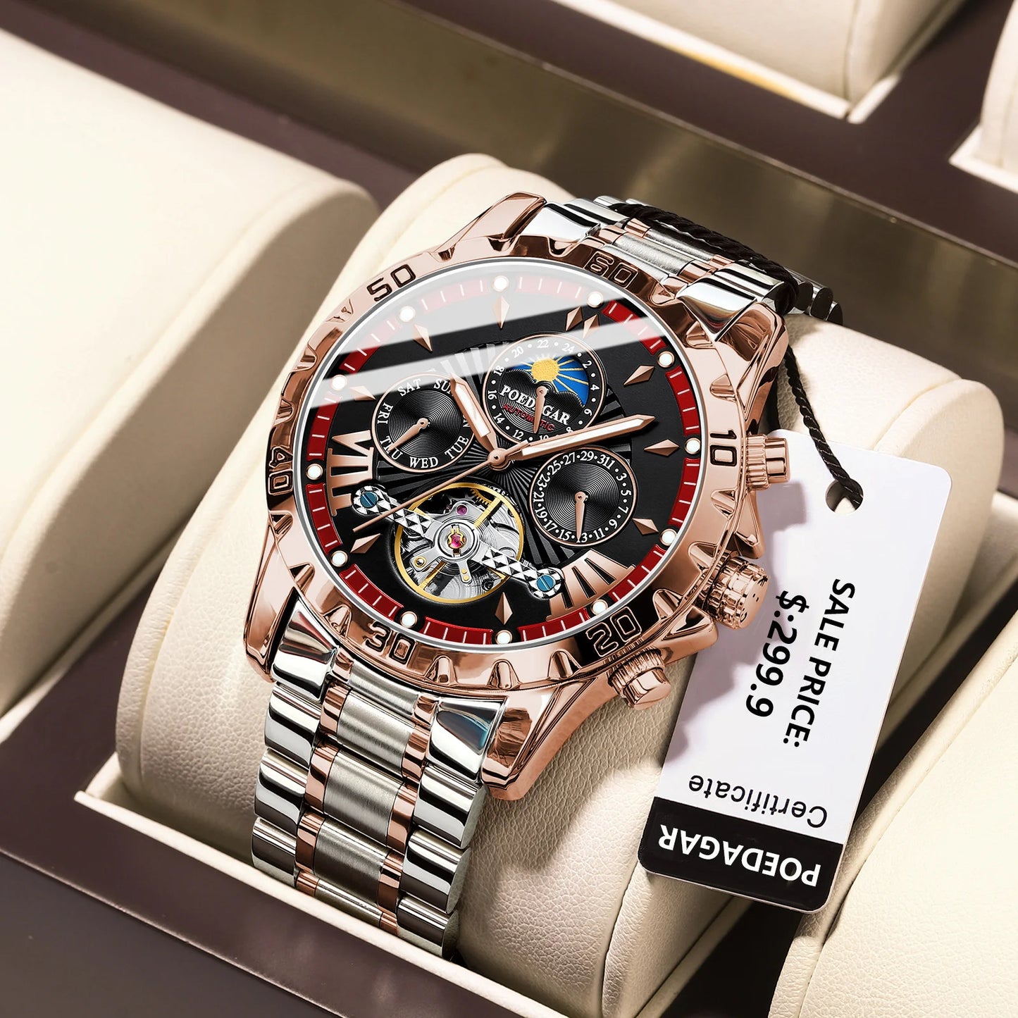 Montre Mécanique existent de Luxe pour Homme