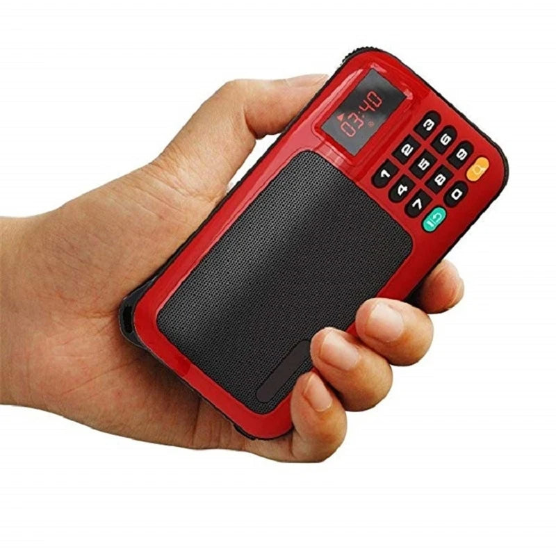 Radio FM portable avec écran LED