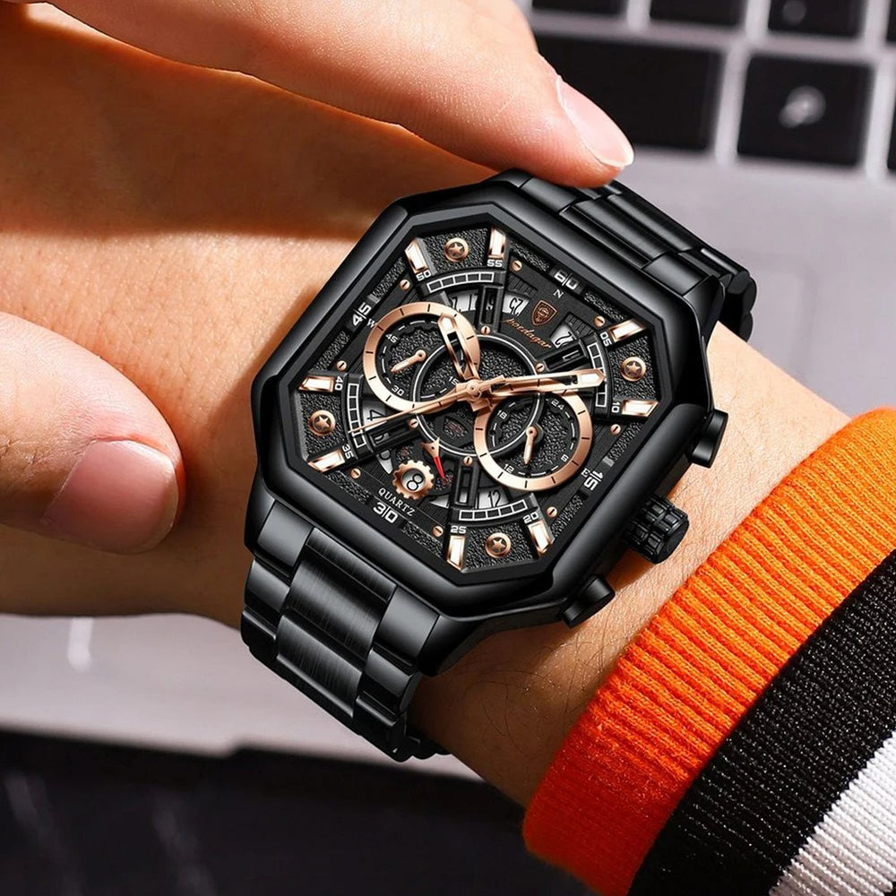 Montre chronographe de luxe pour homme