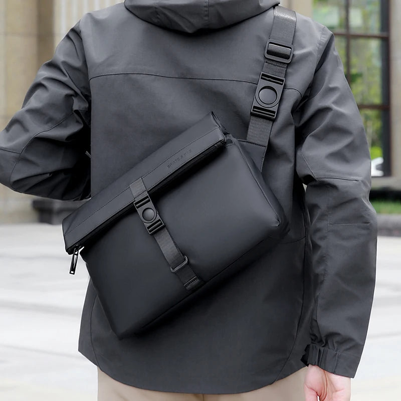 Sac à bandoulière d'affaires rétro pour homme