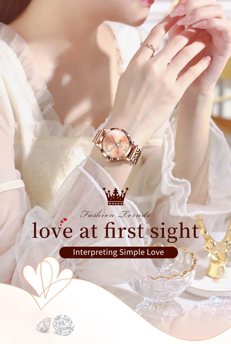 Montre mode élégant pour femmes