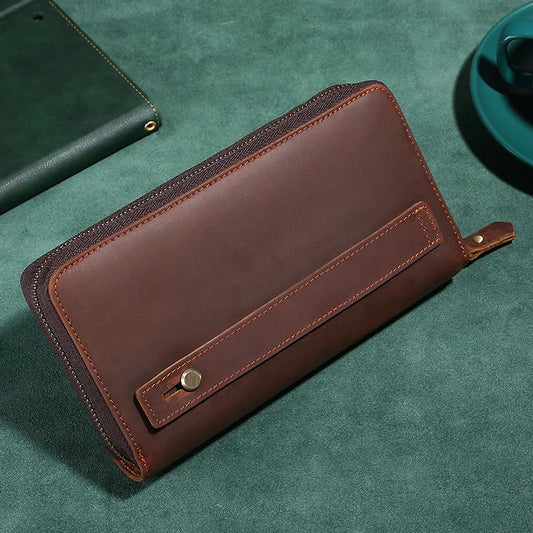 Sac à main en cuir pour hommes