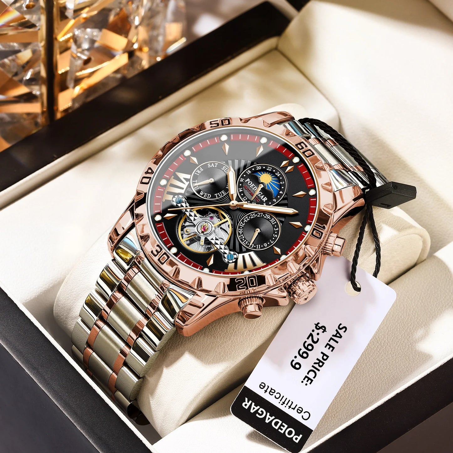 Montre Mécanique existent de Luxe pour Homme