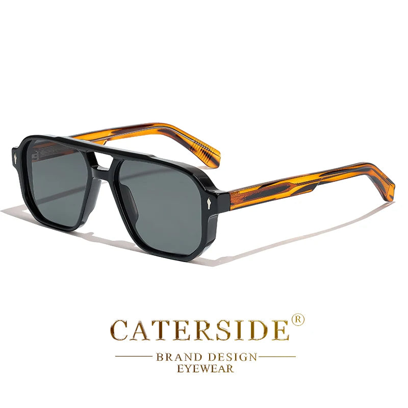 Lunettes de soleil rétro pour hommes