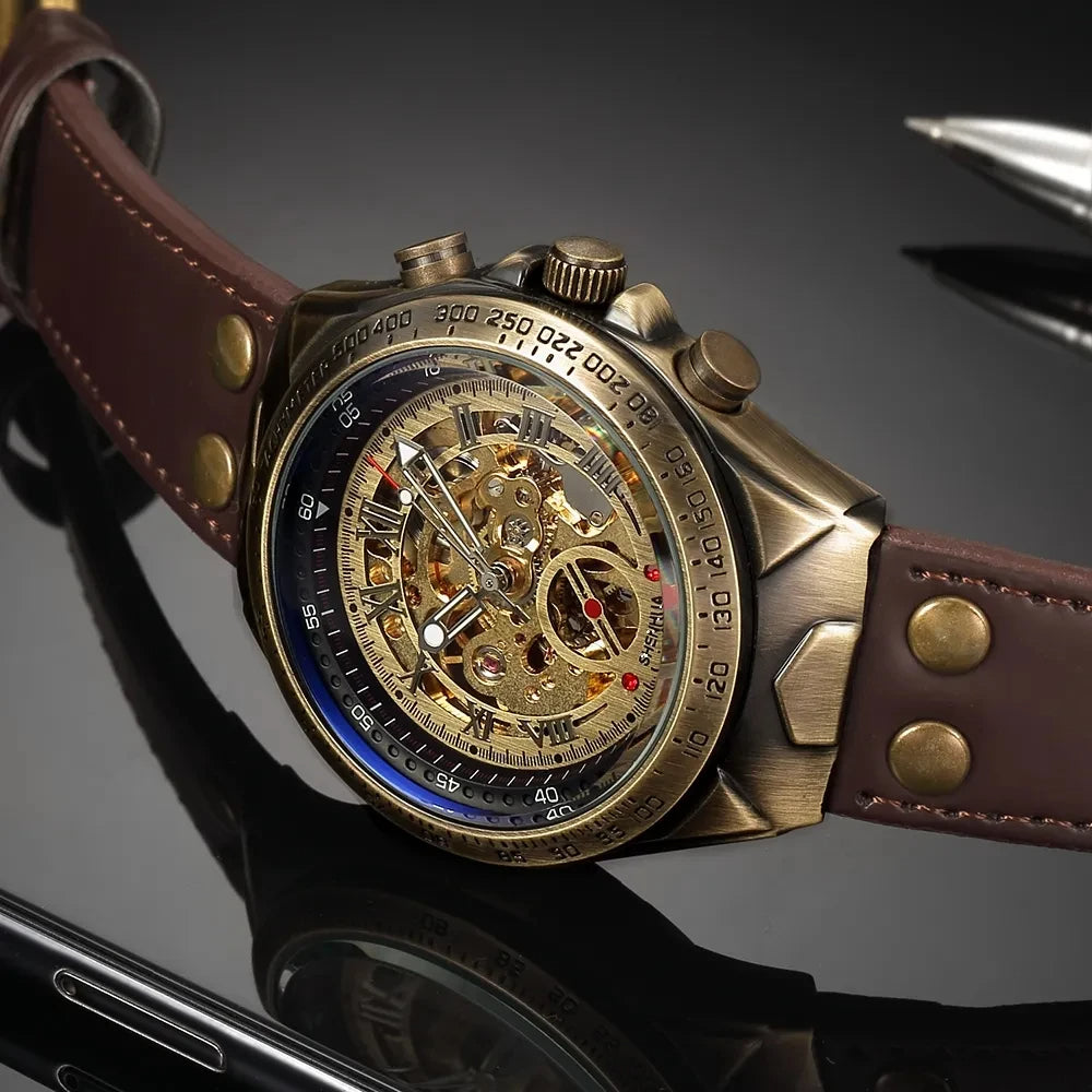 Montre mécanique automatique pour hommes