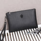 Pochette Mode souple en cuir PU pour hommes