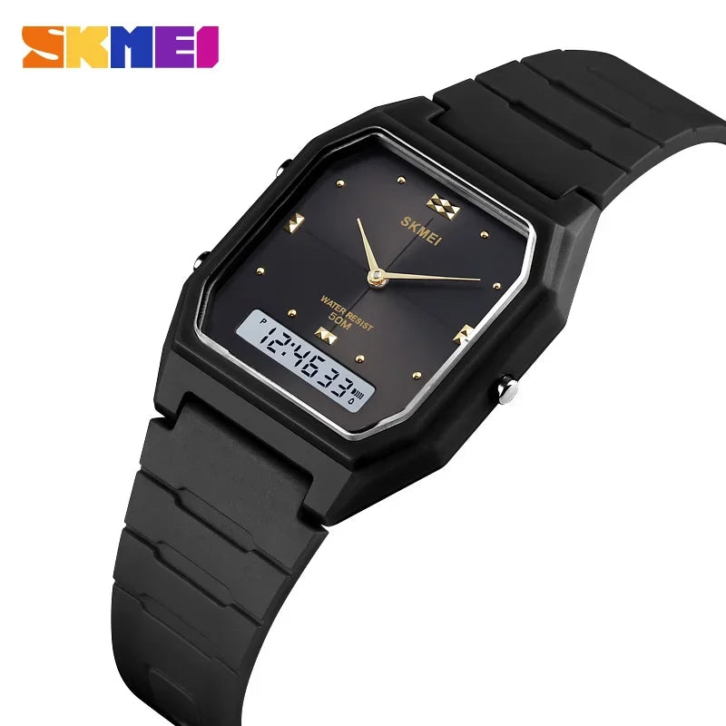 Montre Double Temps de luxe pour hommes