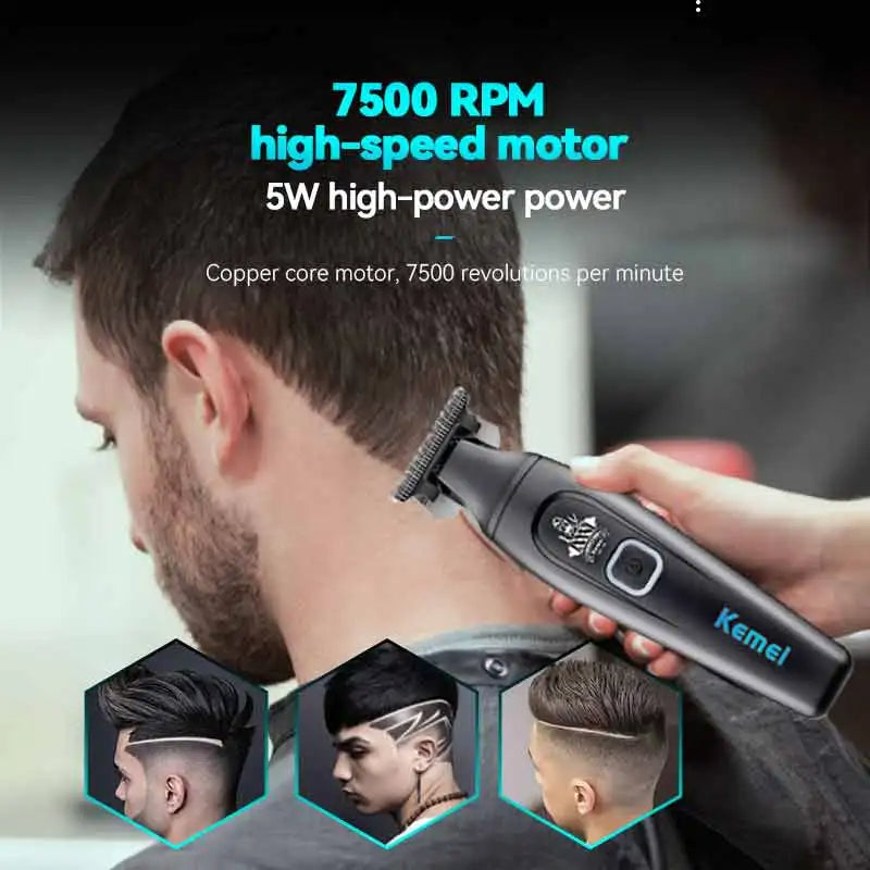 Tondeuse à cheveux professionnelle sans fil