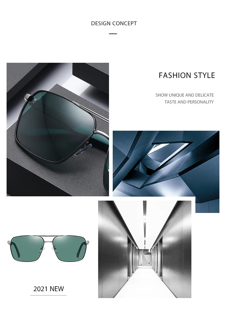 Lunettes de soleil Anti-éblouissement pour hommes