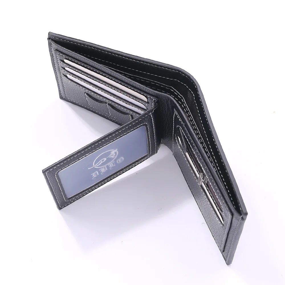 Portefeuille court d'affaires pour hommes
