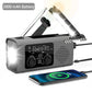 Radio solaire rechargeable avec lumière LED