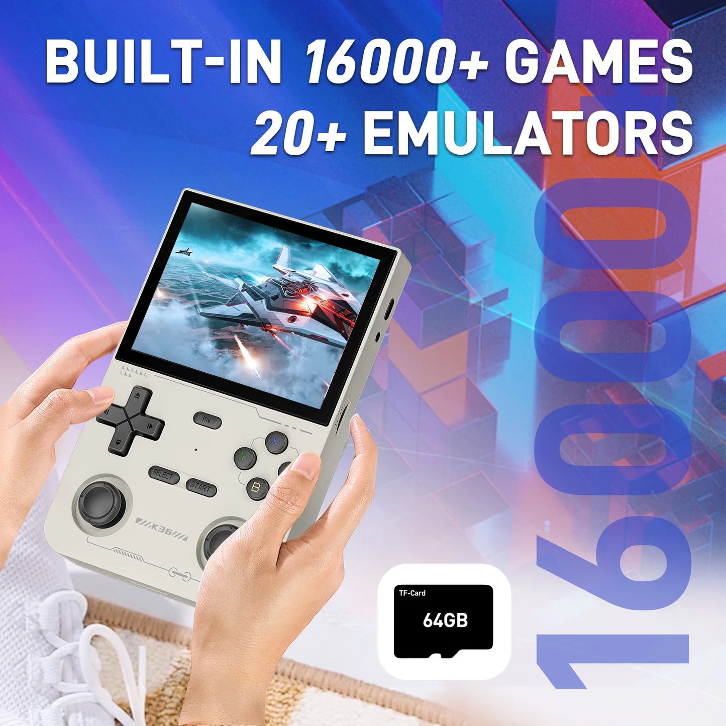 Console de jeu vidéo portable 16000 émulateur de jeux