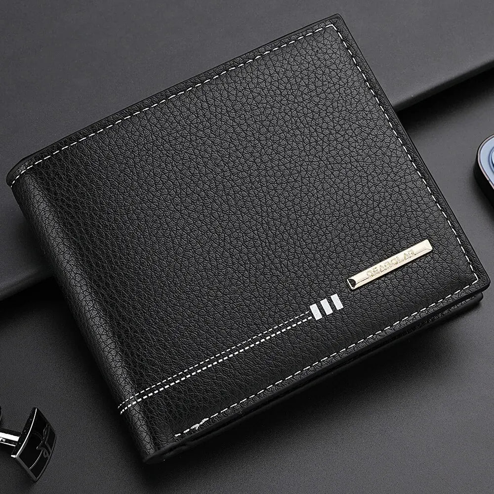 Portefeuille court d'affaires pour hommes