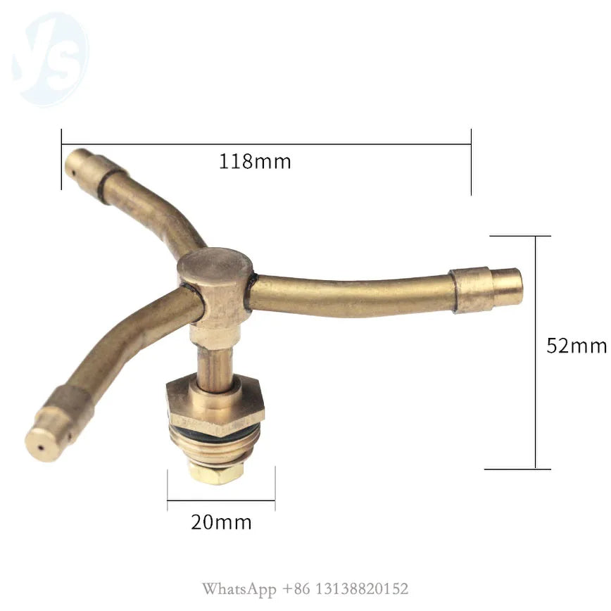 Arroseur 3 bras rotatif automatique