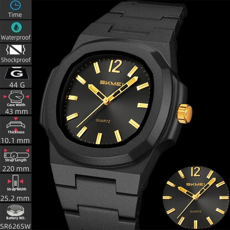 Montre analogique étanche pour hommes
