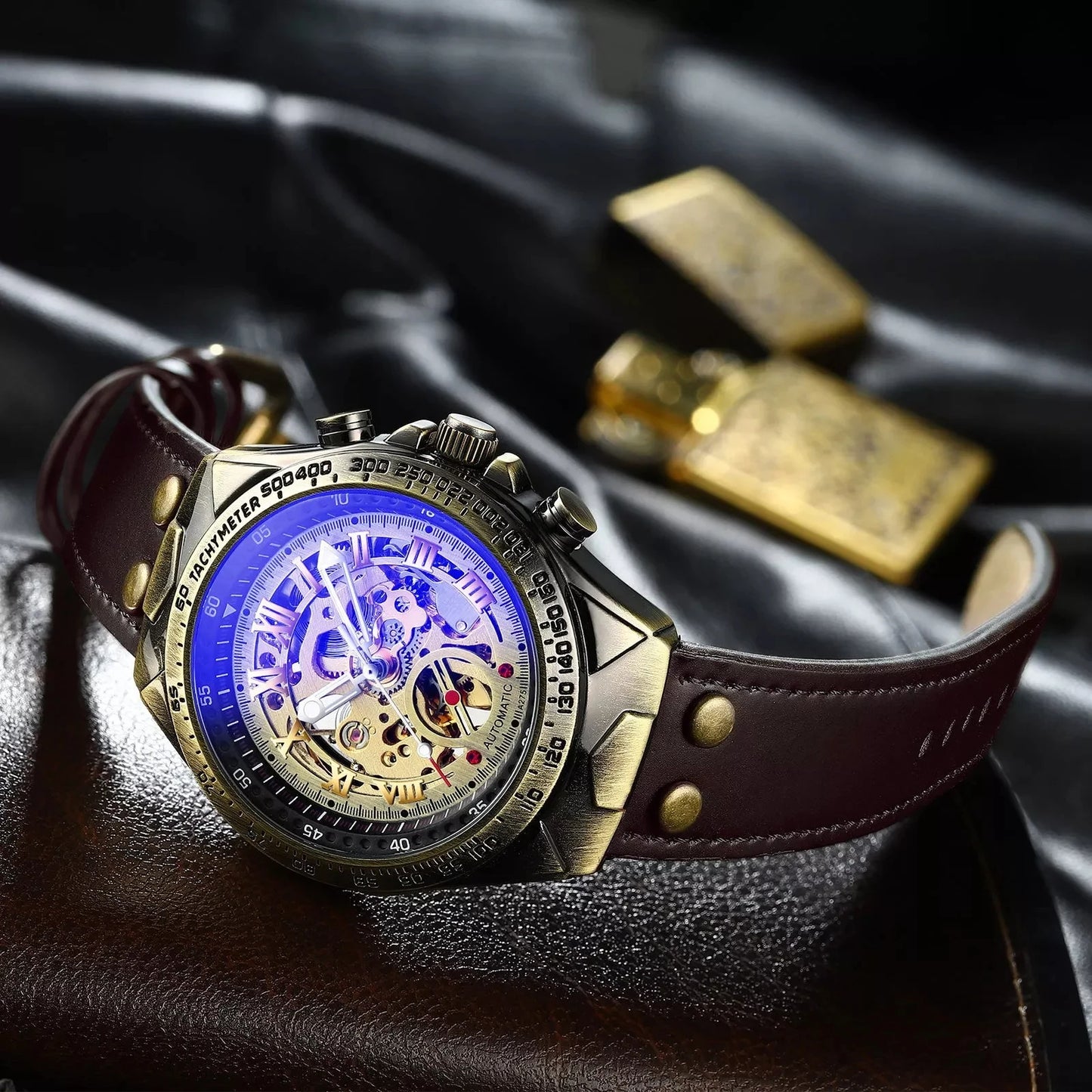 Montre mécanique automatique pour hommes
