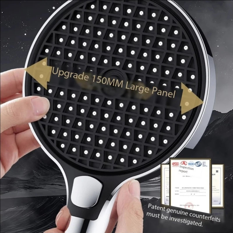 Grand Pommeau de douche  à haute pression avec filtre