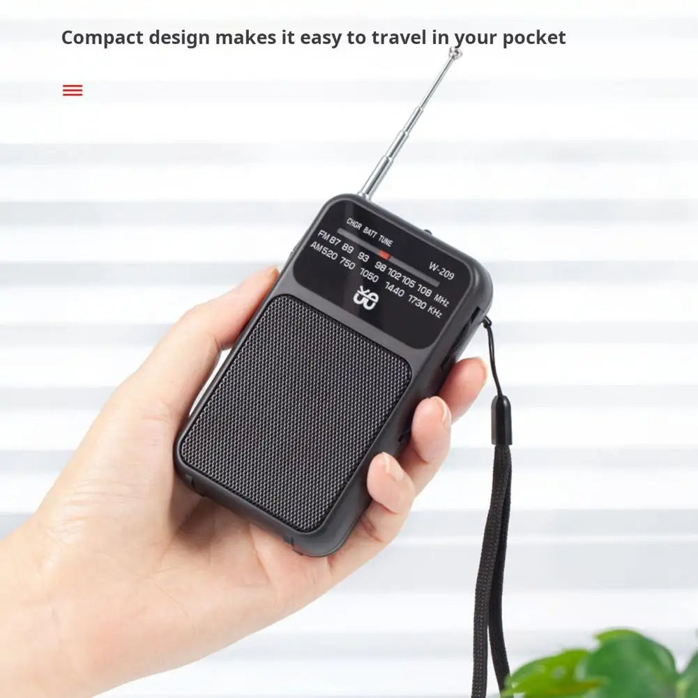 Mini radio de poche léger